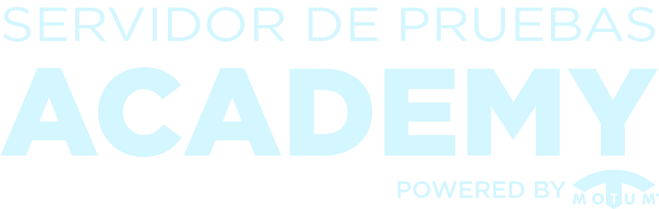 Servidor de pruebas Academy
